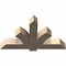 Ekena Millwork Redmond Smooth Timber Gable Bracket, Douglas Fir, 48"W x 28"H x 5 1/2"D x 5 1/2"F, 14/12 Pitch GBW048X28X0606RED00SDF - alternate 3